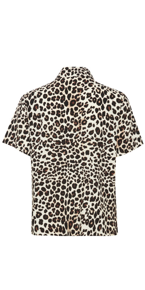 B.Young Leopard Print Shirt