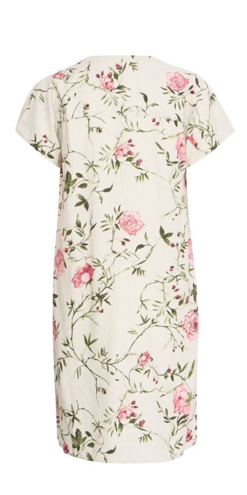 B.Young Linen Blend Dress, floral