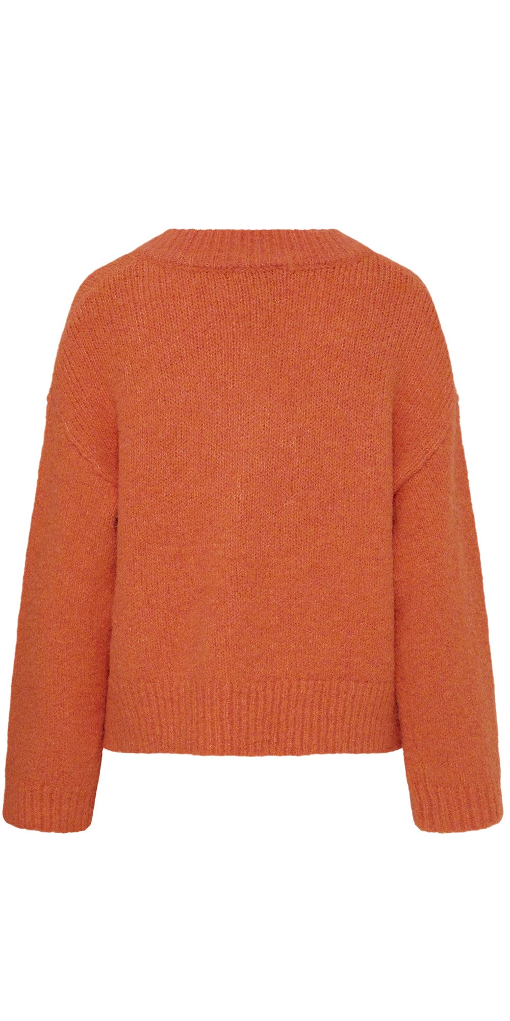 B.Young Miller V-neck Sweater, pumpkin
