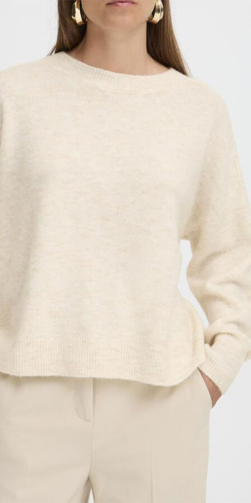 B.Young Monna Pullover, birch melange