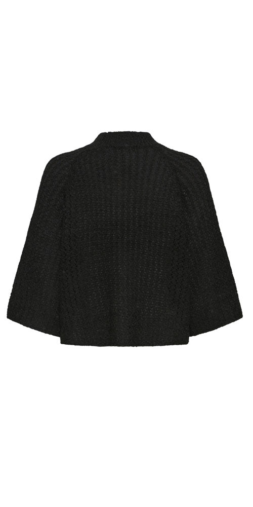 B.Young Open Knit Sparkle Sweater