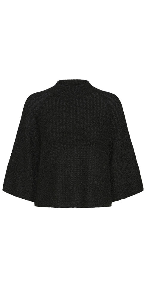 B.Young Open Knit Sparkle Sweater