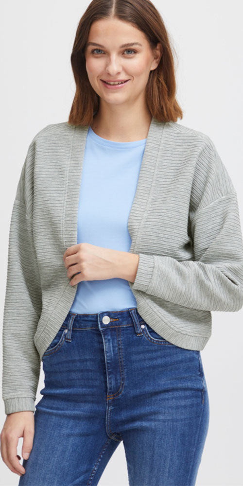B. Young Open Ribbed Cardy