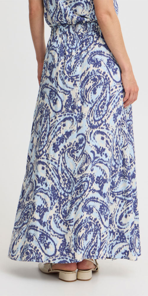 B.Young Paisley Maxi Skirt