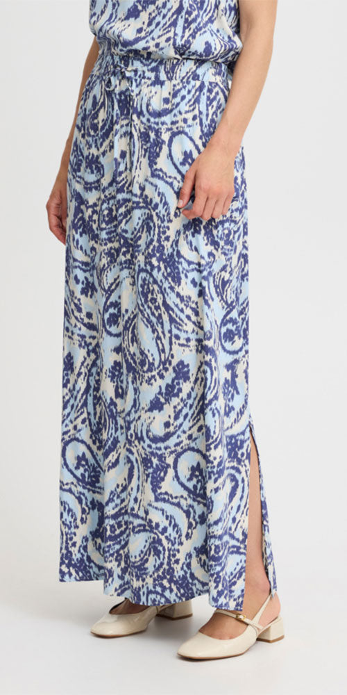 B.Young Paisley Maxi Skirt