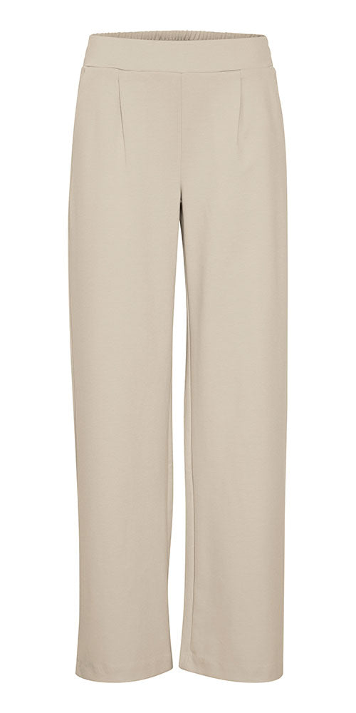 B.Young Wide Leg Ponte Pant, sand