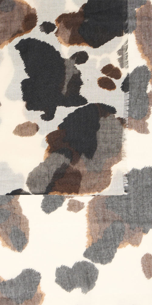 B.Young Pony Print Scarf