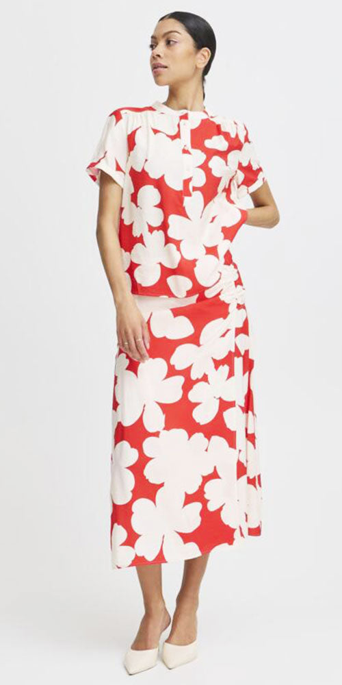 B.Young Pop Flower Blouse