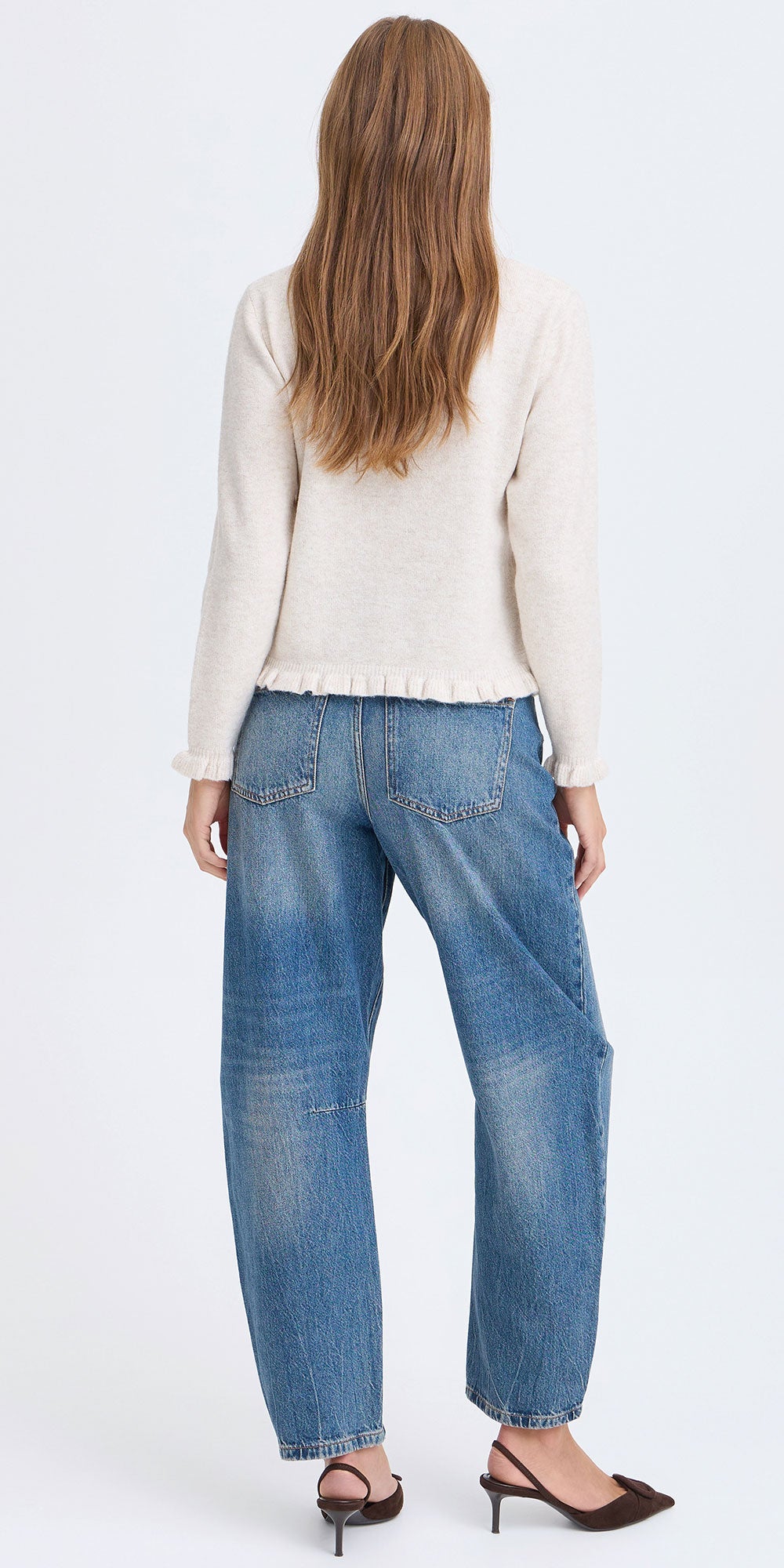 B.Young Ruffle Cardy, birch