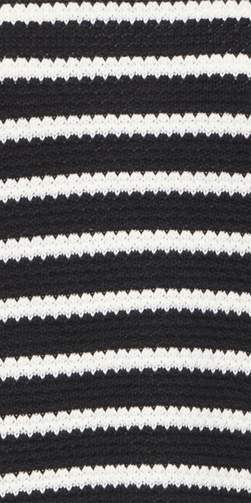 B.Young Striped Half Sleeve Pullover