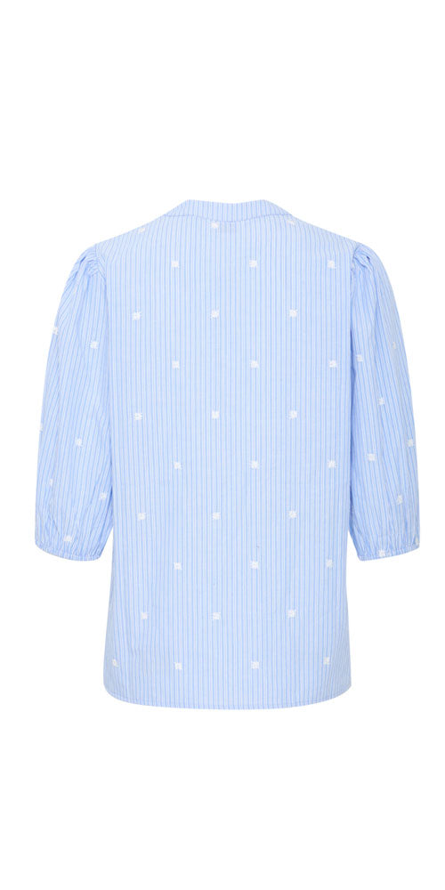 B.Young Striped Tunic Blouse