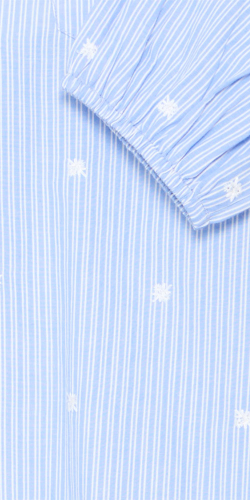 B.Young Striped Tunic Blouse