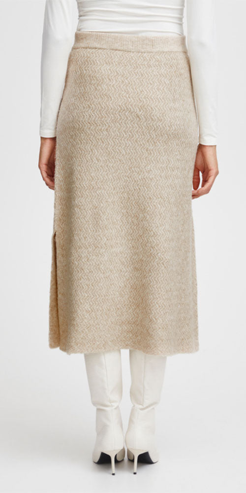 B.Young Textured Skirt, birch