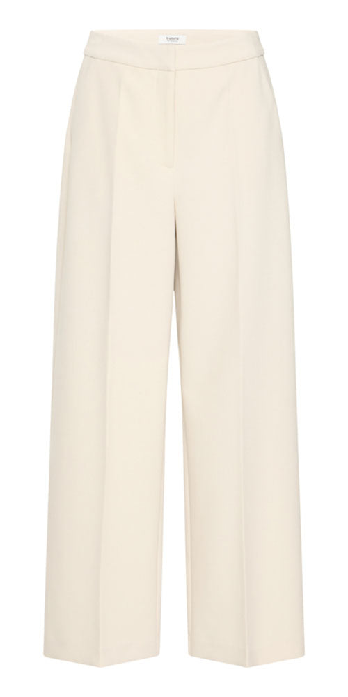 B.Young Wide Leg Trousers, birch
