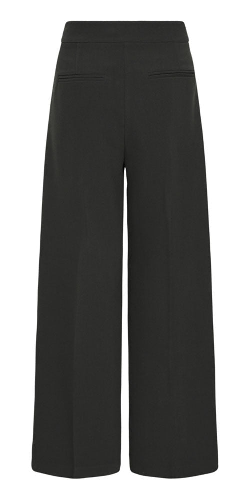 B.Young Wide Leg Trousers, black