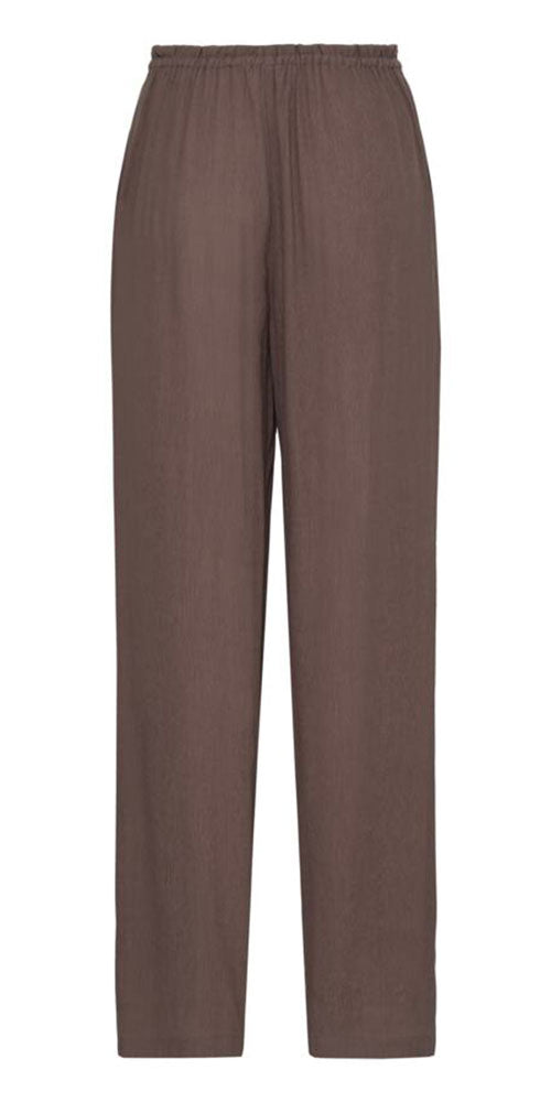 B.Young Crinkle Drawstring Pants, mocha