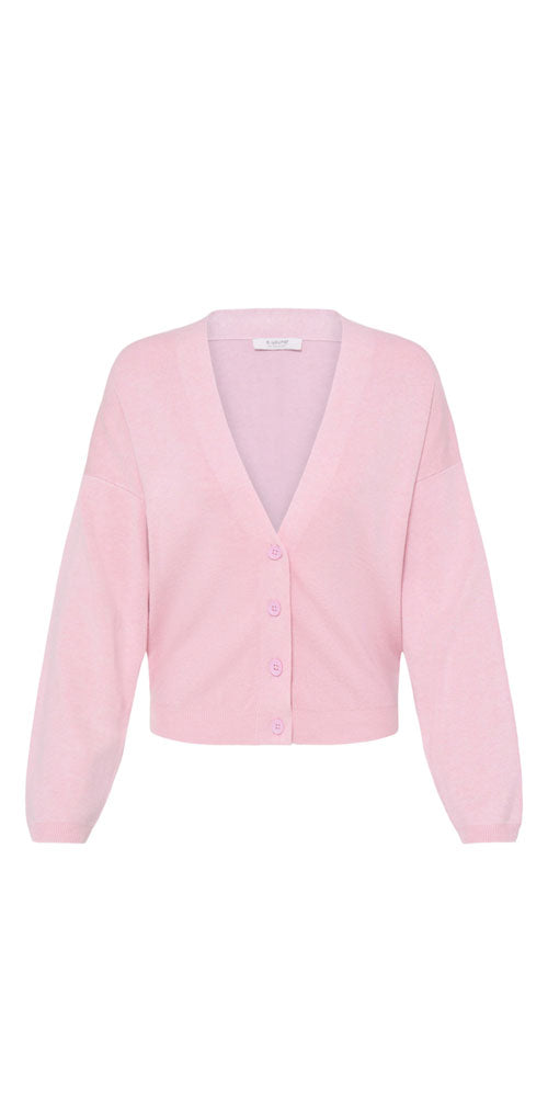 B.Young Fine Knit Cardy, pink