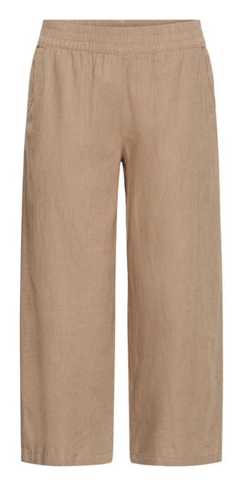 B.Young Linen Blend Pants, taupe