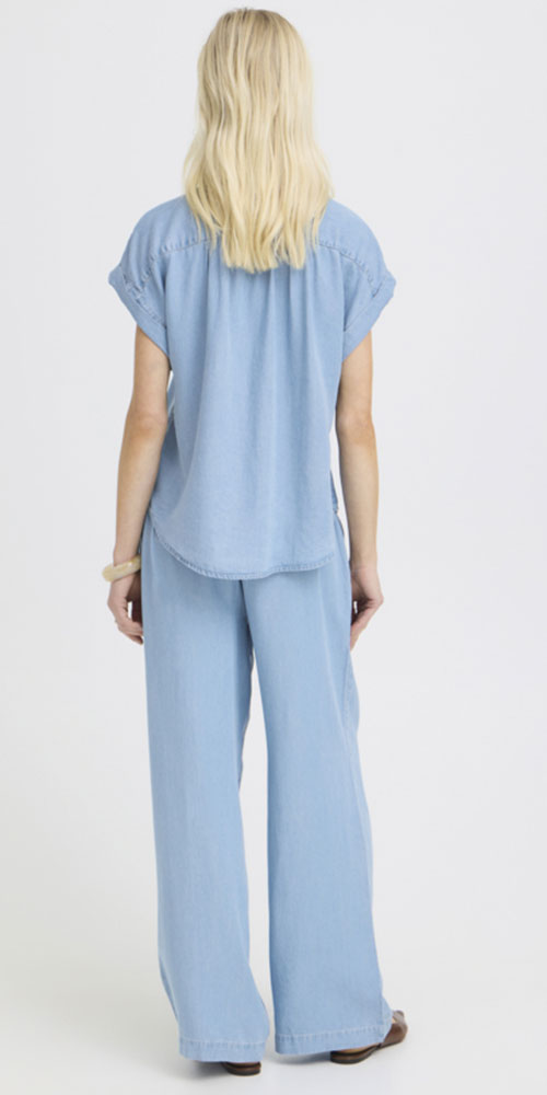 B.Young Lyocell Denim Shirt