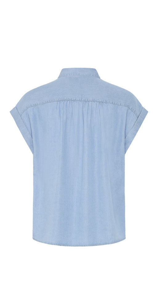 B.Young Lyocell Denim Shirt