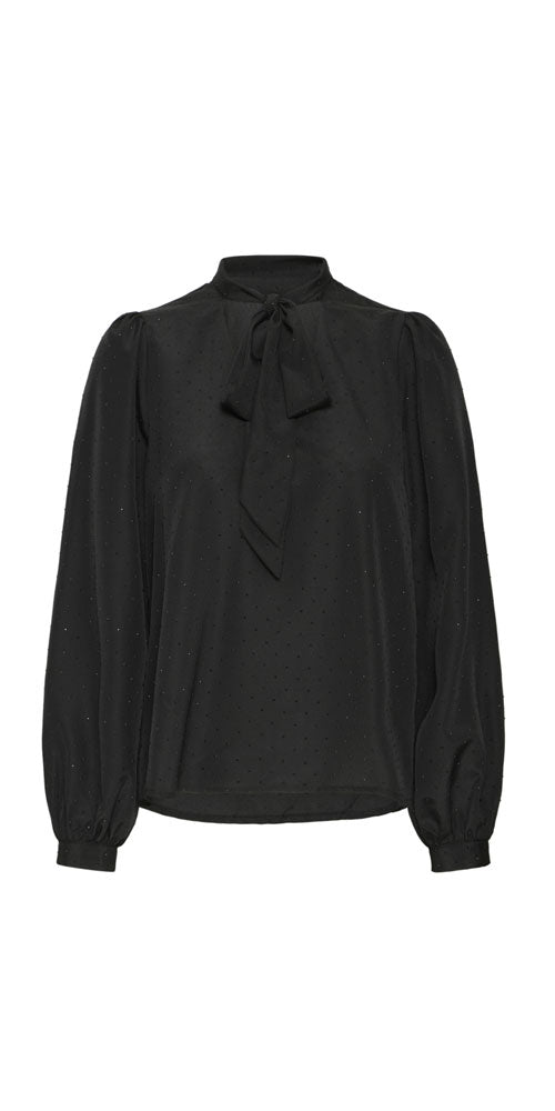 B.Young Sparkly Bow Blouse