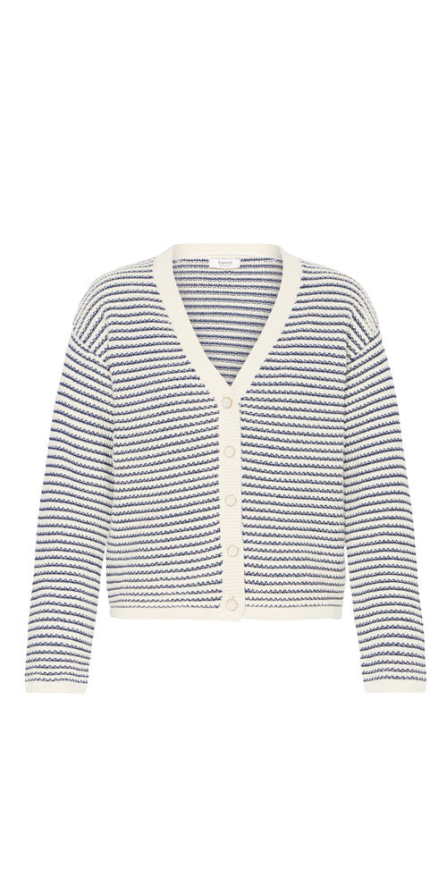 B.Young Striped Cotton Cardy