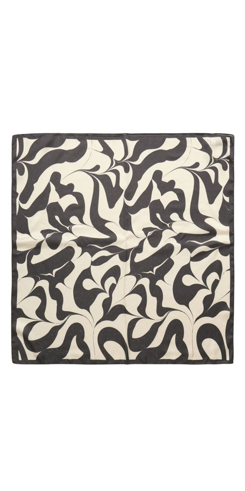 B.Young Swirl Scarf, black