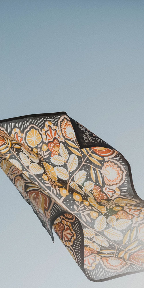 Solstice Bandana, navy stuga