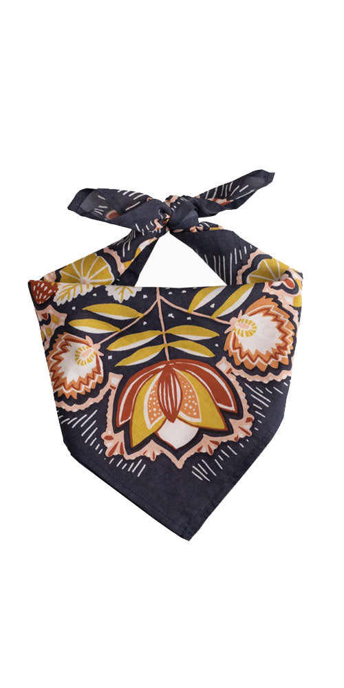 Solstice Bandana, navy stuga
