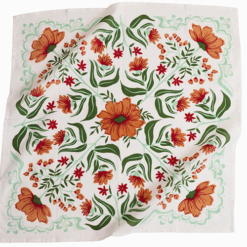 Solstice Bandana, wildflower