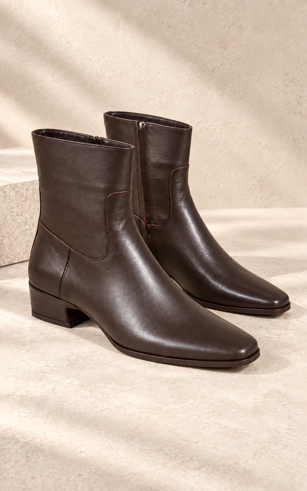 Bueno Celeste Boots, brown leather