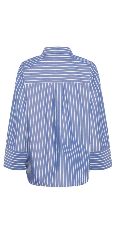 B.Young Flower on Stripes Shirt