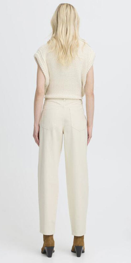 B.Young Tapered High Waist Jeans, winter birch
