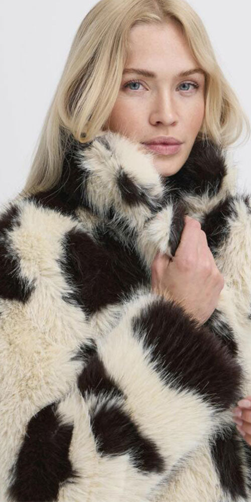 B.Young Pony Fur Coat