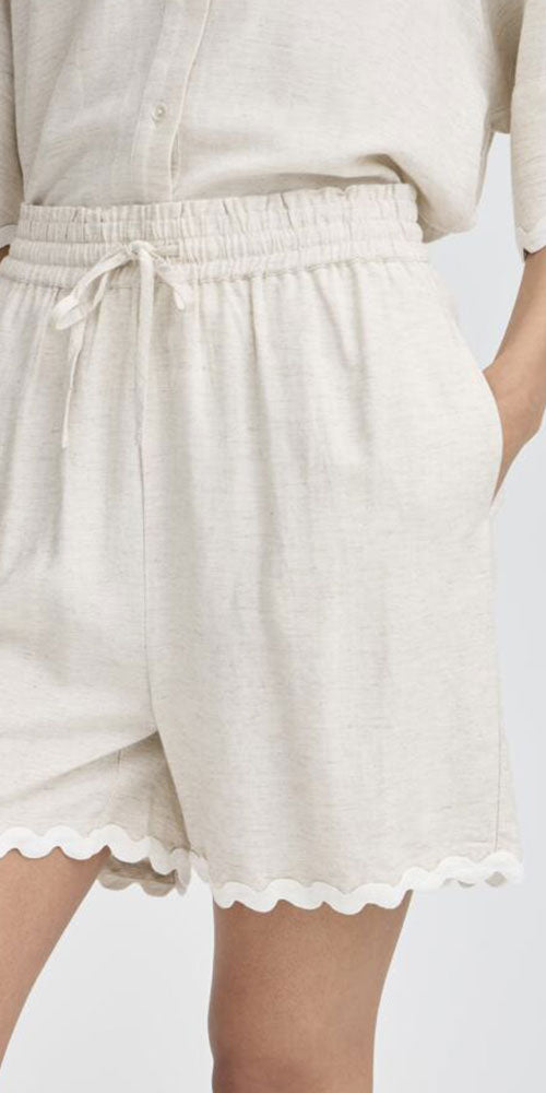 B.Young RicRac Trim Shorts