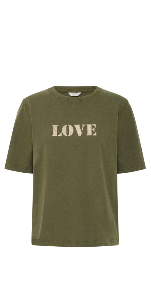 B.Young Vintage Style Tee, love