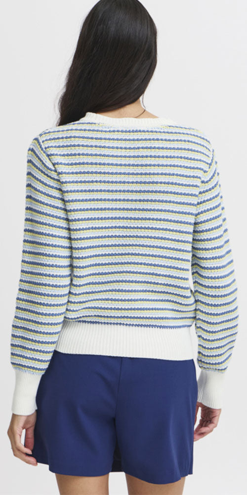 B.Young Cotton Striped Pullover
