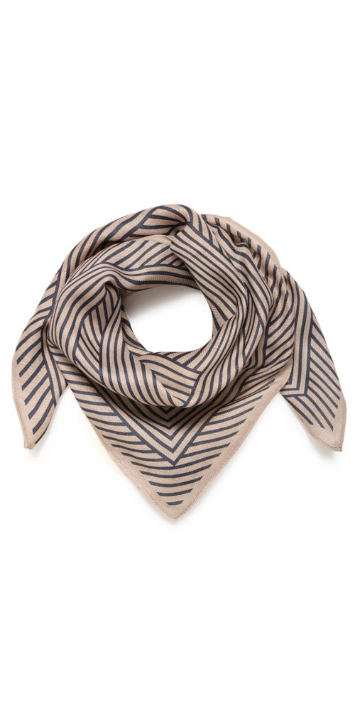 B.Young Geometric Square Scarf