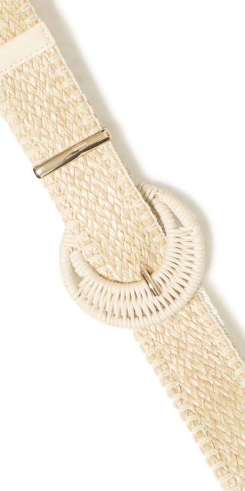 B.Young Raffia Belt