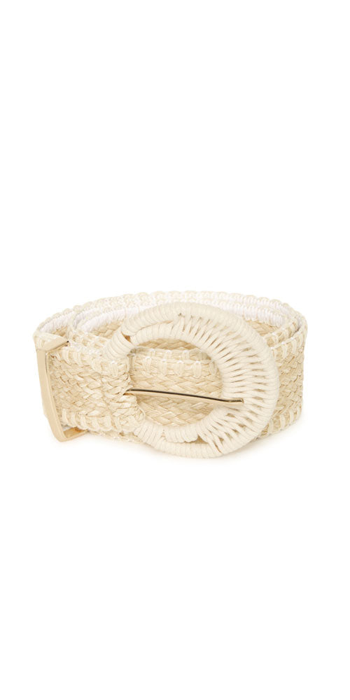 B.Young Raffia Belt