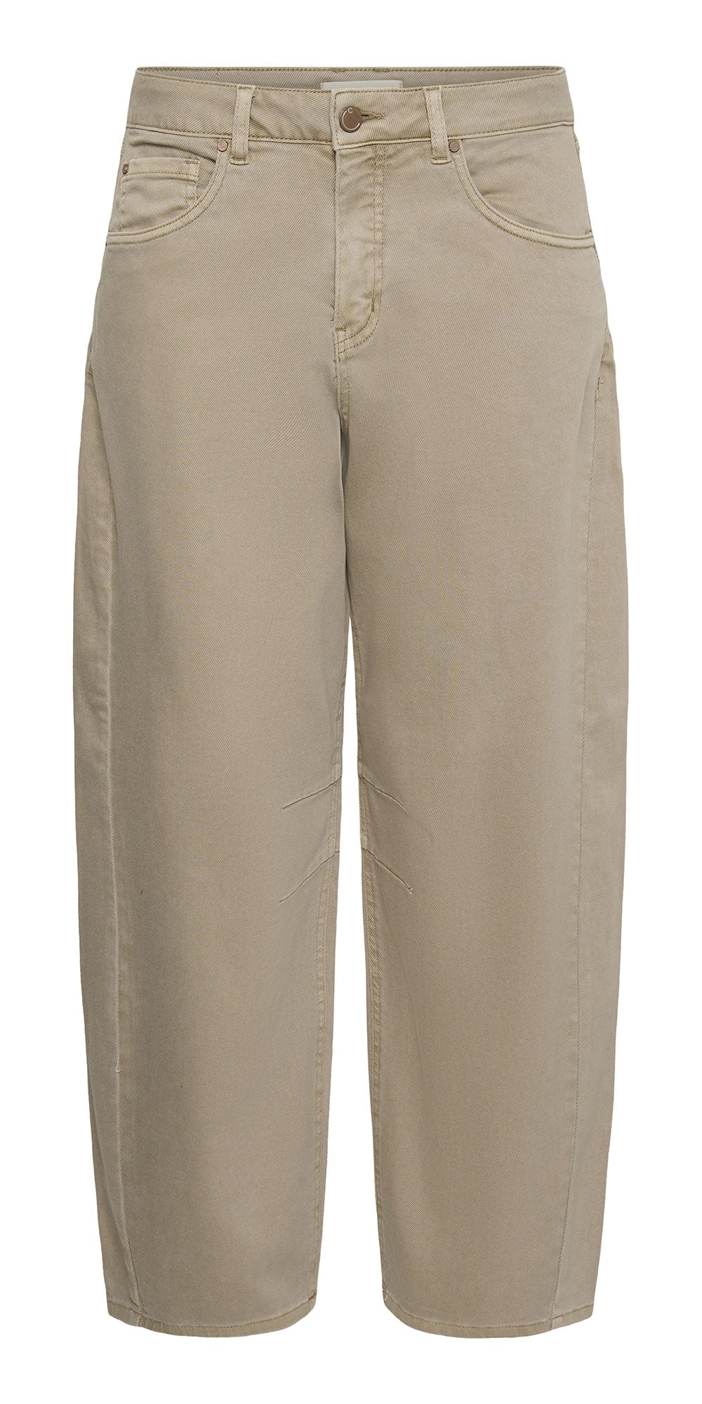 Cream Barrel Jeans, cobblestone