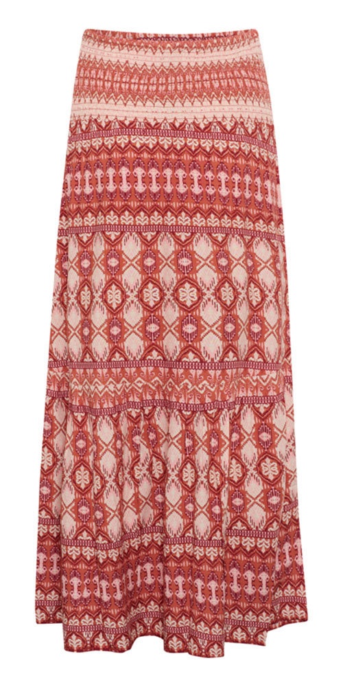 Cream Bohemian Skirt