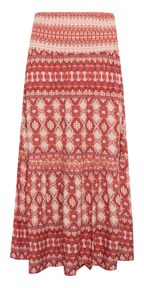 Cream Bohemian Skirt