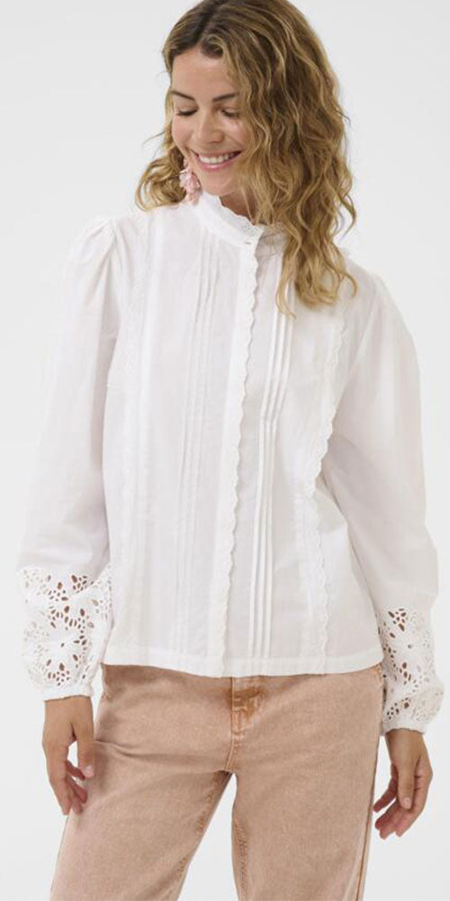 Cream Chloe Shirt