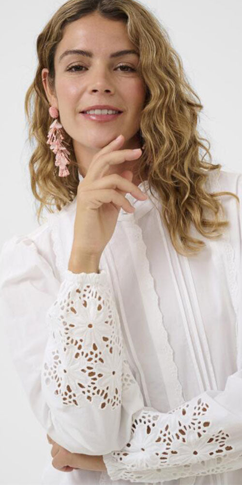 Cream Chloe Shirt