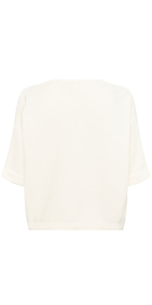 Cream Open Cardy, off-white