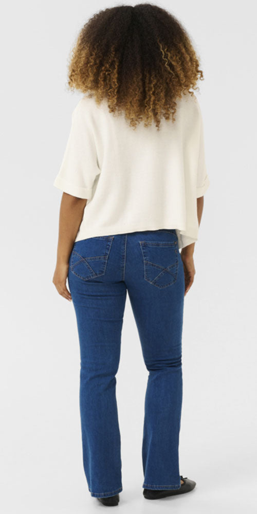 Cream Open Cardy, off-white