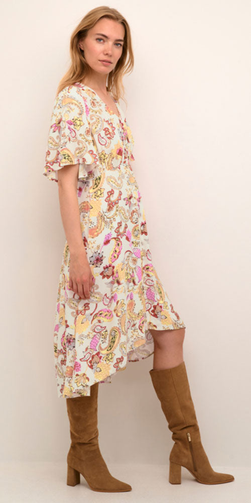 Cream Prairie Dress