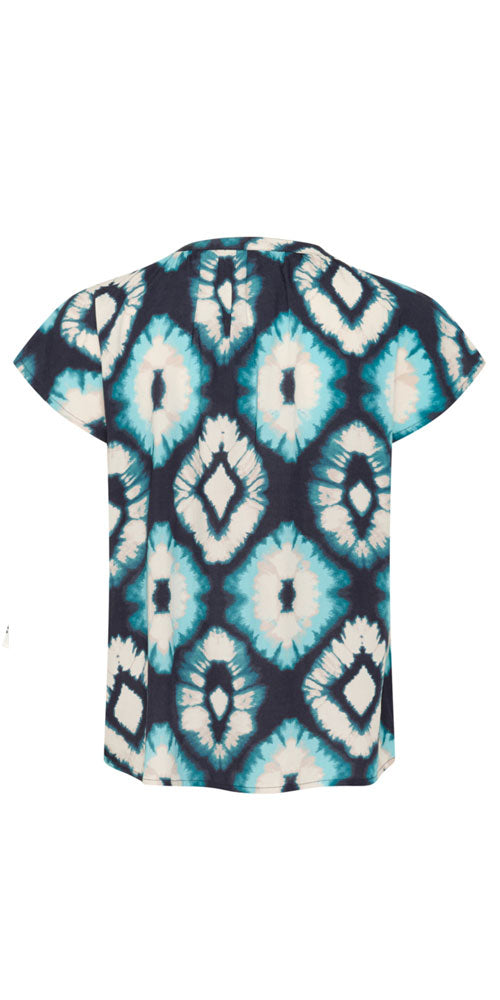 Cream Tye Dye Shirt