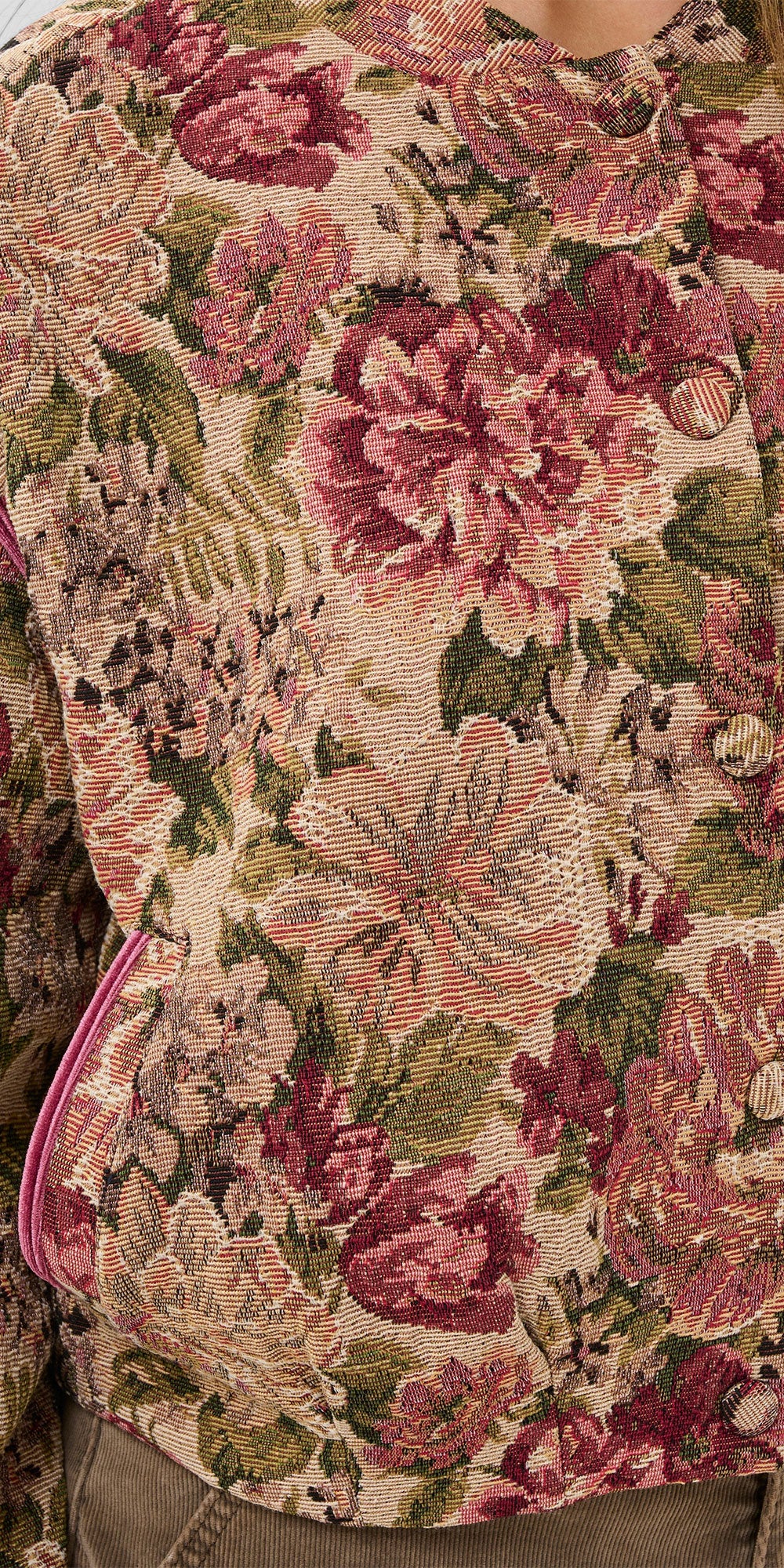 Cream Tapestry Jacket
